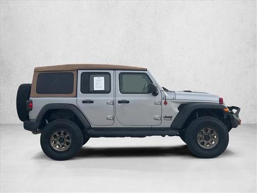 2020 Jeep Wrangler Unlimited Black and Tan 4X4
