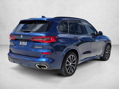 Phytonic Blue Metallic 2020 BMW X5 M50i