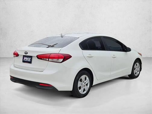 Clear White 2018 Kia Forte LX