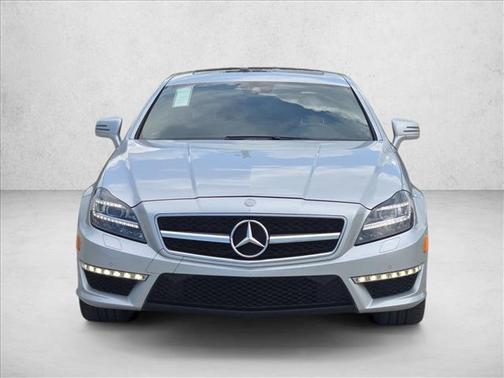 Iridium Silver Metallic 2013 Mercedes-Benz CLS-Class CLS 63 AMG