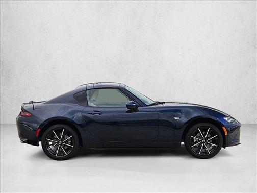 Deep Crystal Blue Mica 2025 Mazda MX-5 Miata RF Grand Touring
