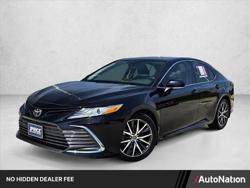 Midnight Black Metallic 2023 Toyota Camry XLE