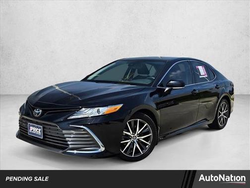 Midnight Black Metallic 2023 Toyota Camry XLE