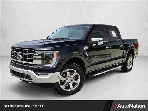 Antimatter Blue Metallic 2021 Ford F-150 Lariat