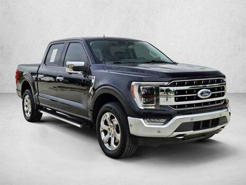 Antimatter Blue Metallic 2021 Ford F-150 Lariat