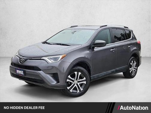 Silver/Gray 2018 Toyota RAV4 LE