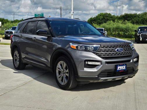 Carbonized Gray Metallic 2022 Ford Explorer XLT