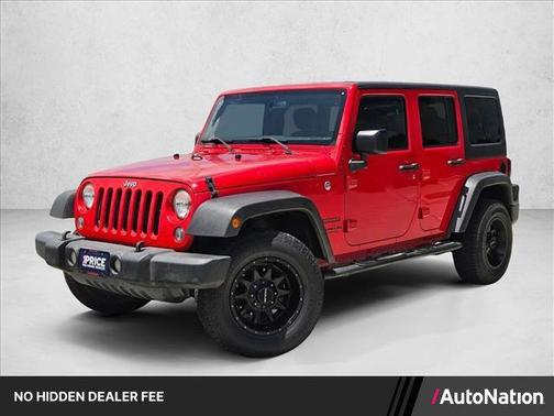 Firecracker Red Clearcoat 2017 Jeep Wrangler Unlimited Sport