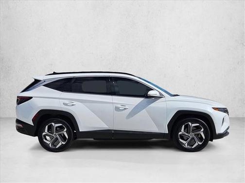 Quartz White 2022 Hyundai TUCSON Limited