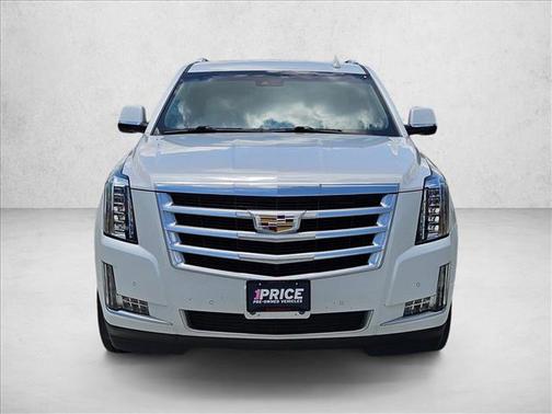 Crystal White Tricoat 2019 Cadillac Escalade ESV Luxury
