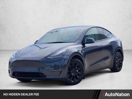 Midnight Silver Me 2021 Tesla Model Y Long Range Dual Motor All-Wheel Drive