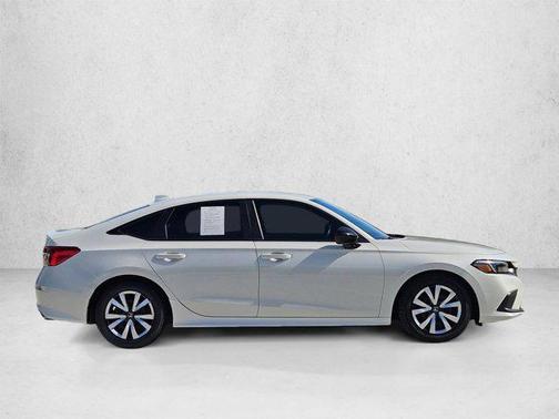 Platinum White Pearl 2024 Honda Civic Sport