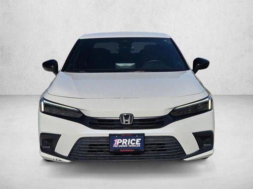 Platinum White Pearl 2024 Honda Civic Sport
