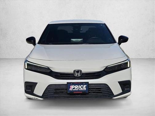 Platinum White Pearl 2024 Honda Civic Sport