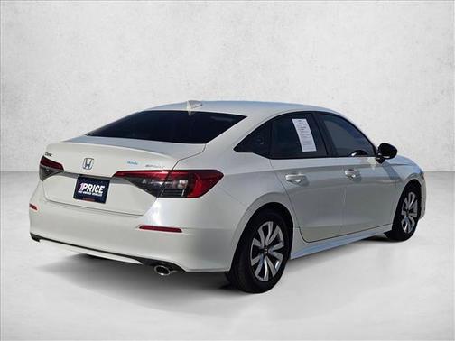 Platinum White Pearl 2024 Honda Civic Sport