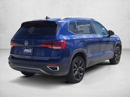 Blue 2024 Volkswagen Taos 1.5T SE