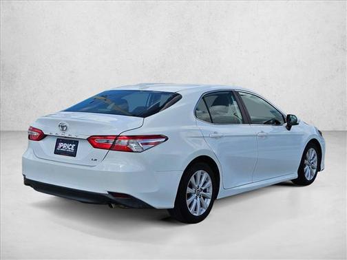 Super White 2020 Toyota Camry LE