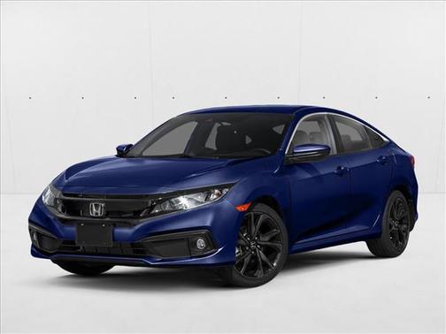 Aegean Blue Metallic 2021 Honda Civic Sport