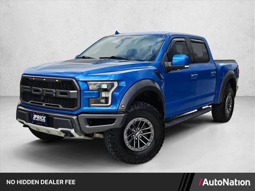Velocity Blue Metallic 2019 Ford F-150 Raptor