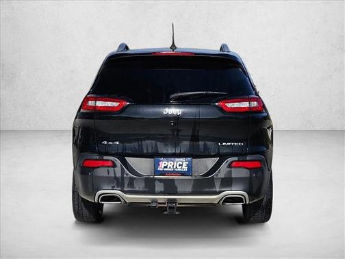 Diamond Black Crystal Pearlcoat 2018 Jeep Cherokee Limited