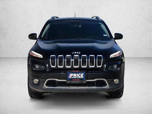 Diamond Black Crystal Pearlcoat 2018 Jeep Cherokee Limited