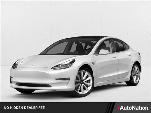 Pearl White Multi-Coat 2020 Tesla Model 3 Standard Range Plus