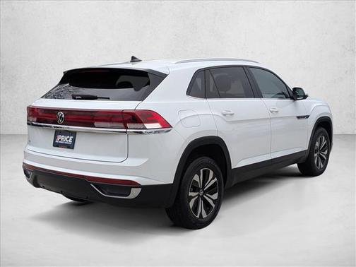 Pure White 2024 Volkswagen Atlas Cross Sport 2.0T SE