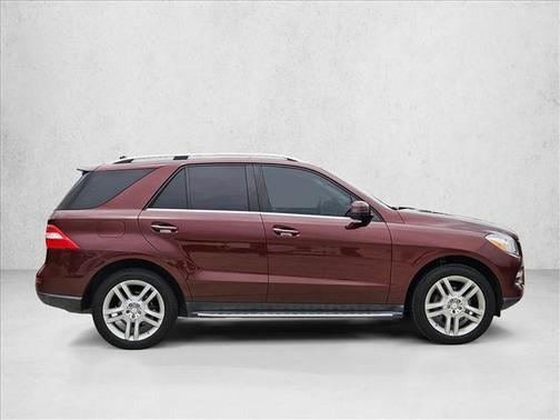 Cinnabar Red Metallic 2014 Mercedes-Benz M-Class 4MATIC