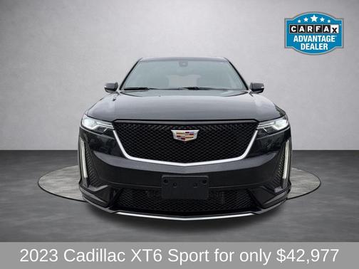 Black 2023 Cadillac XT6 Sport AWD