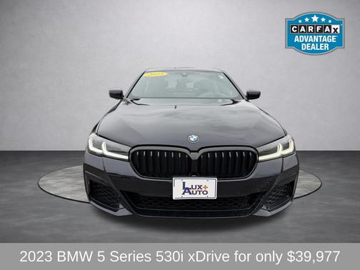 Carbon Black Metallic 2023 BMW 530 i xDrive