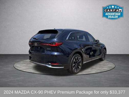 Deep Crystal Blue Mica 2024 Mazda CX-90 PHEV Premium