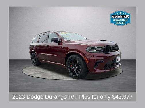 Octane Red Pearlcoat 2023 Dodge Durango R/T Plus
