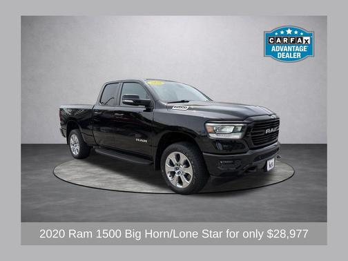 Diamond Black Crystal Pearlcoat 2020 RAM 1500 Big Horn/Lone Star