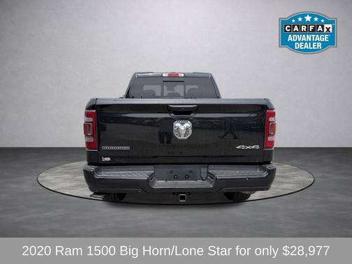 Diamond Black Crystal Pearlcoat 2020 RAM 1500 Big Horn/Lone Star