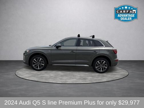 Silver 2024 Audi Q5 45 S line Premium Plus