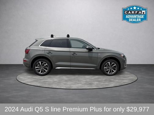 Silver 2024 Audi Q5 45 S line Premium Plus