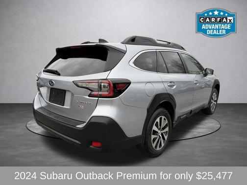 Ice Silver Metallic 2024 Subaru Outback Premium