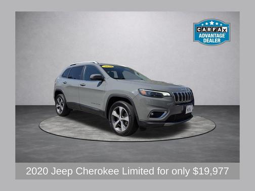 Sting-Gray Clearcoat 2020 Jeep Cherokee Limited