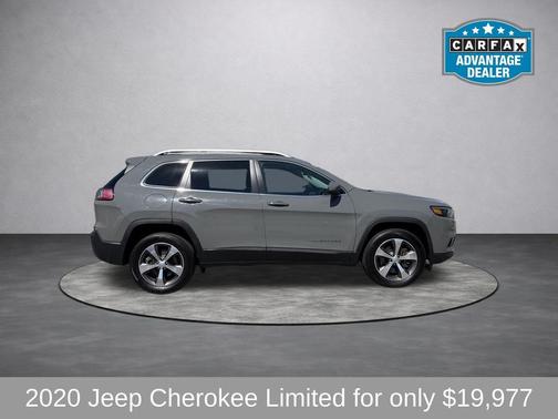 Sting-Gray Clearcoat 2020 Jeep Cherokee Limited
