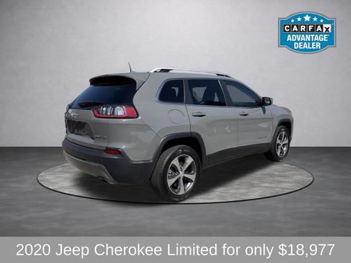 Sting-Gray Clearcoat 2020 Jeep Cherokee Limited