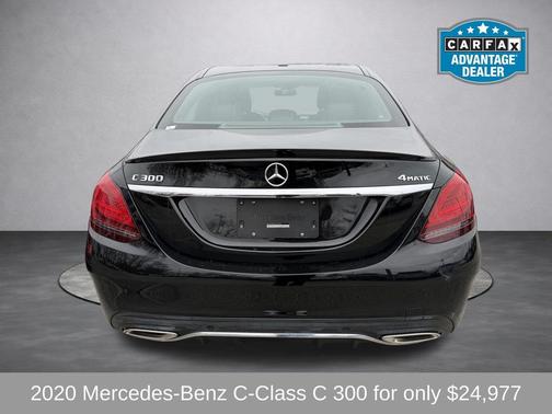 Black 2020 Mercedes-Benz C-Class C 300 4MATIC