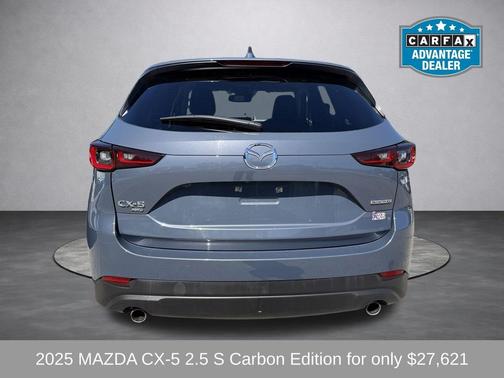 Polymetal Gray Metallic 2025 Mazda CX-5 2.5 S Carbon Edition