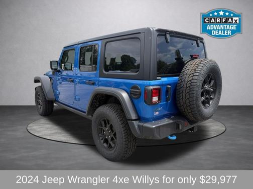 Hydro Blue Pearl Coat 2024 Jeep Wrangler Willys