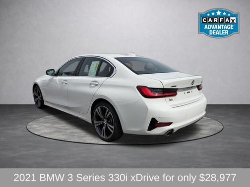 Alpine White 2021 BMW 330 i xDrive