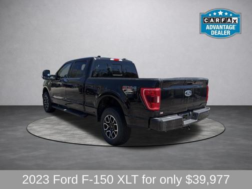 Black 2023 Ford F-150 XLT