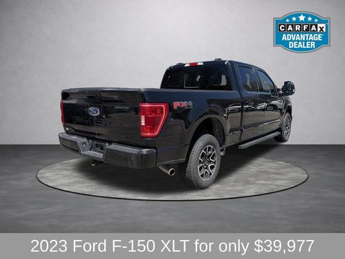 Black 2023 Ford F-150 XLT