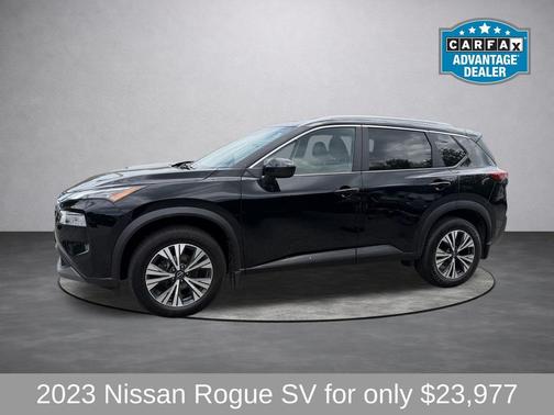 Super Black 2023 Nissan Rogue SV