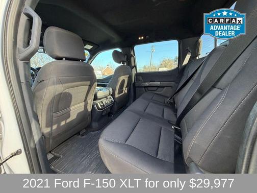 White 2021 Ford F-150 XLT
