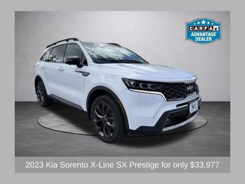 Glacial White Pearl 2023 Kia Sorento SX