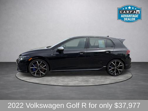 Black 2022 Volkswagen Golf R 2.0T DSG
